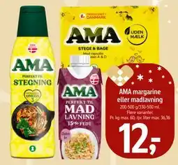 Føtex AMA margarine eller madlavning, DKK 12 tilbud
