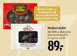 Føtex Medjoul dadler, DKK 89 tilbud
