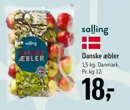 Føtex Danske æbler, DKK 18 tilbud