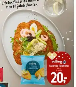 Føtex Panerede fiskefileter., DKK 20 tilbud