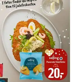 Føtex Panerede fiskefileter., DKK 20 tilbud