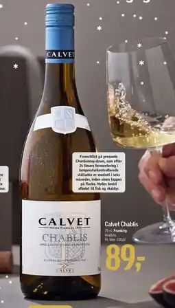 Føtex Calvet Chablis, DKK 89 tilbud