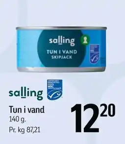 Føtex Tun i vand, DKK 12.2 tilbud