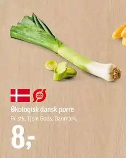 Føtex Økologisk dansk porre, DKK 8 tilbud