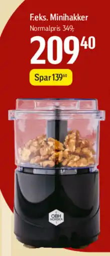 Føtex F.eks. Minihakker tilbud