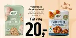 Føtex Valsemøllen dansk hvedemel, DKK 20 tilbud