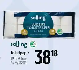 Føtex Toiletpapir, DKK 38.18 tilbud