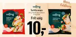 Føtex Tortilla wraps, DKK 10 tilbud