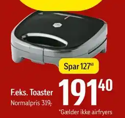 Føtex Toaster, DKK 191.4 tilbud