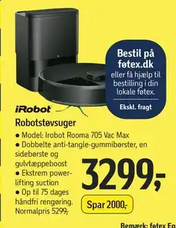 Føtex Robotstøvsuger, DKK 3299 tilbud