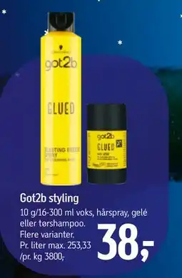 Føtex Got2b styling, DKK 38 tilbud