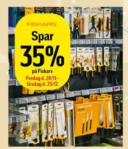 Føtex Spar 35% på Fiskars tilbud