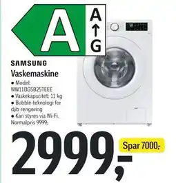 Føtex Vaskemaskine, DKK 2999 tilbud