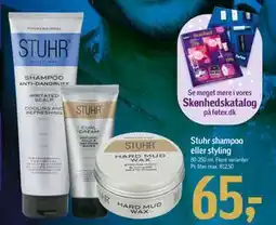Føtex Stuhr shampoo eller styling., DKK 65 tilbud