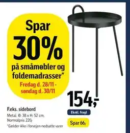 Føtex Spar 30% på småmøbler og foldemadrasser tilbud