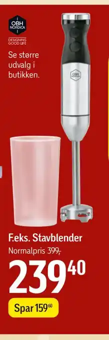 Føtex Stavblender, DKK 239.4 tilbud