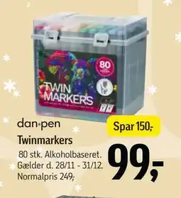 Føtex Twinmarkers, DKK 99 tilbud