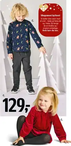 Føtex Kjole, skjorte eller bukser., DKK 129 tilbud