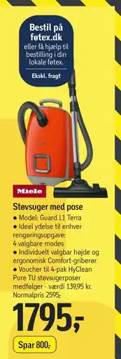 Føtex Støvsuger med pose, DKK 1795 tilbud