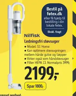 Føtex Ledningsfri støvsuger, DKK 2199 tilbud
