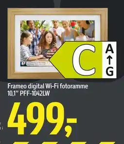 Føtex Frameo digital Wi-Fi fotoramme 10,1” PFF-1042LW, DKK 499 tilbud