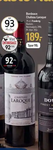 Føtex Bordeaux Chateau Laroque, DKK 189 tilbud