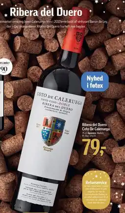 Føtex Ribera del Duero Coto De Caleruega, DKK 79 tilbud