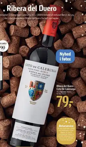 Føtex Ribera del Duero Coto De Caleruega, DKK 79 tilbud