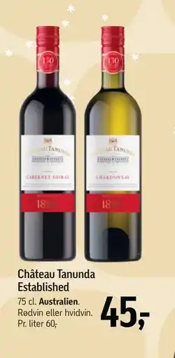 Føtex Château Tanunda Established, DKK 45 tilbud
