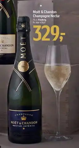 Føtex Moët & Chandon Champagne Nectar, DKK 329 tilbud