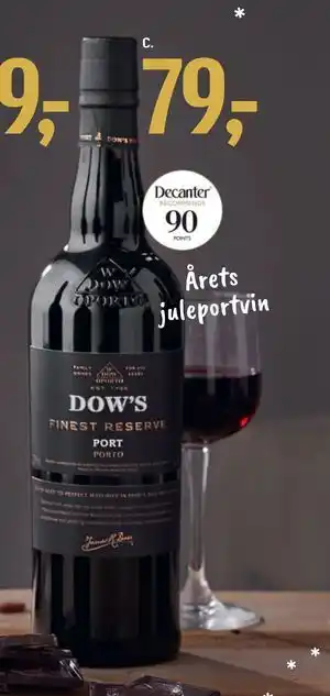 Føtex Dow’s Finest Reserve, DKK 79 tilbud