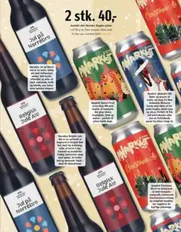 Føtex Anarkist eller Nørrebro Bryghus juleøl, DKK 40 tilbud
