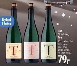 Føtex The Sparkling Tea, DKK 79 tilbud