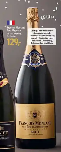 Føtex Francois Montand Brut Magnum, DKK 129 tilbud
