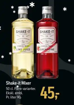 Føtex Shake-it Mixer, DKK 45 tilbud