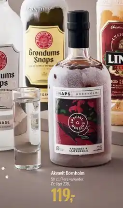 Føtex Akvavit Bornholm, DKK 119 tilbud