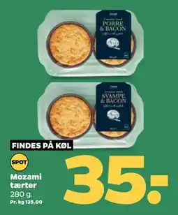 Netto Mozami tærter, DKK 35 tilbud