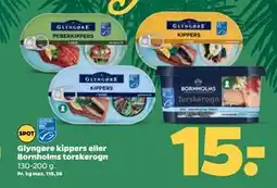 Netto Glyngøre kippers eller Bornholms torskerogn, DKK 15 tilbud