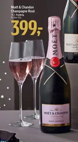 Føtex Moët & Chandon Champagne Rosé, DKK 399 tilbud