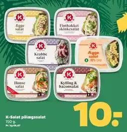 Netto K-Salat pålægssalat, DKK 10 tilbud