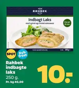 Netto Rahbek indbagte laks, DKK 10 tilbud