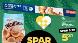 Netto Le Chef bagepapir I ark, DKK 5.21 tilbud