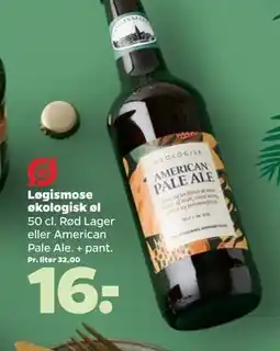 Netto Løgismose økologisk øl, DKK 16 tilbud