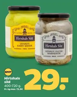 Netto Hirtshals sild, DKK 29 tilbud