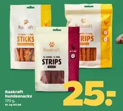 Netto Raakraft hundesnacks, DKK 25 tilbud