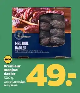 Netto Premieur medjool dadler, DKK 49 tilbud