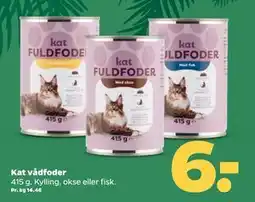 Netto Kat vådfoder, DKK 6 tilbud