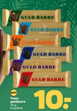 Netto Toms guldbarre, DKK 10 tilbud