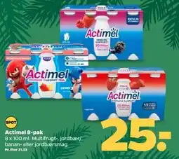 Netto Actimel 8-pak, DKK 25 tilbud