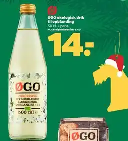Netto ØGO økologisk drik til opblanding, DKK 14 tilbud